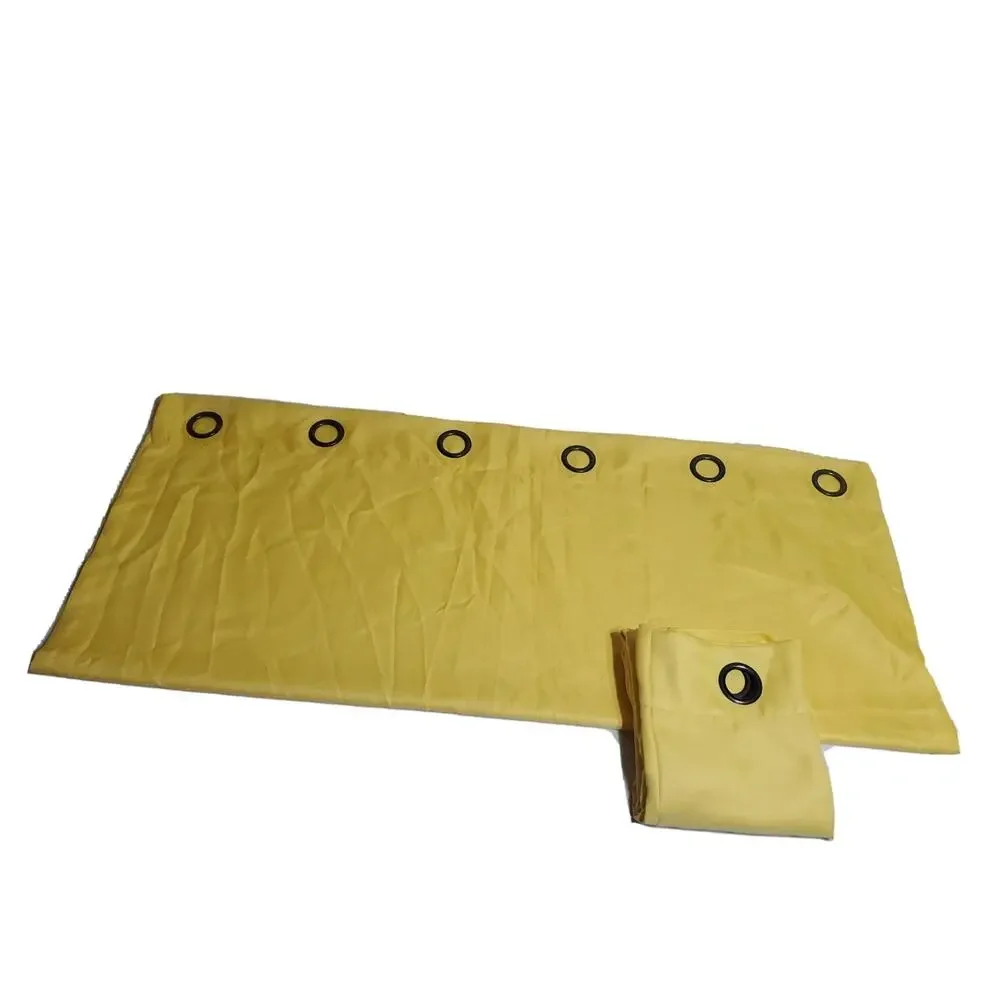 2Pc Yellow Room Darkening Curtains 48